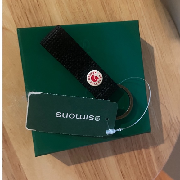 *3for$30* Fjällraven Kanken black keyring NWT - Picture 2 of 5